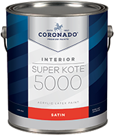 ALLIED PAINTS, INC. Super Kote 5000 is designed for commercial projects—when getting the job done quickly is a priority. With low spatter and easy application, this premium-quality, vinyl-acrylic formula delivers dependable quality and productivity.boom