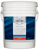 ALLIED PAINTS, INC. Super Kote 5000® Waterborne Acrylic-Alkyd is the ideal choice for interior doors, trim, cabinets and walls. It delivers the desired flow and leveling characteristics of conventional alkyd paints while also providing a tough satin or semi-gloss finish that stands up to repeated washing and cleans up easily with soap and water.boom